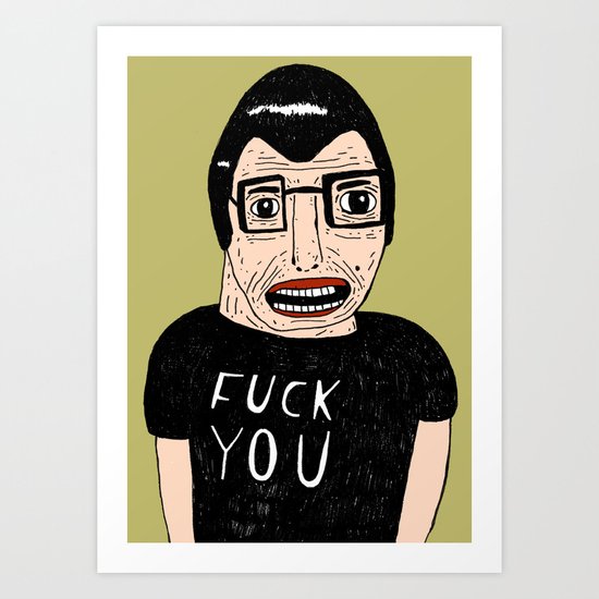 YOU! Art Print
