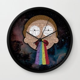 Nobody exists on purpose Wall Clock
