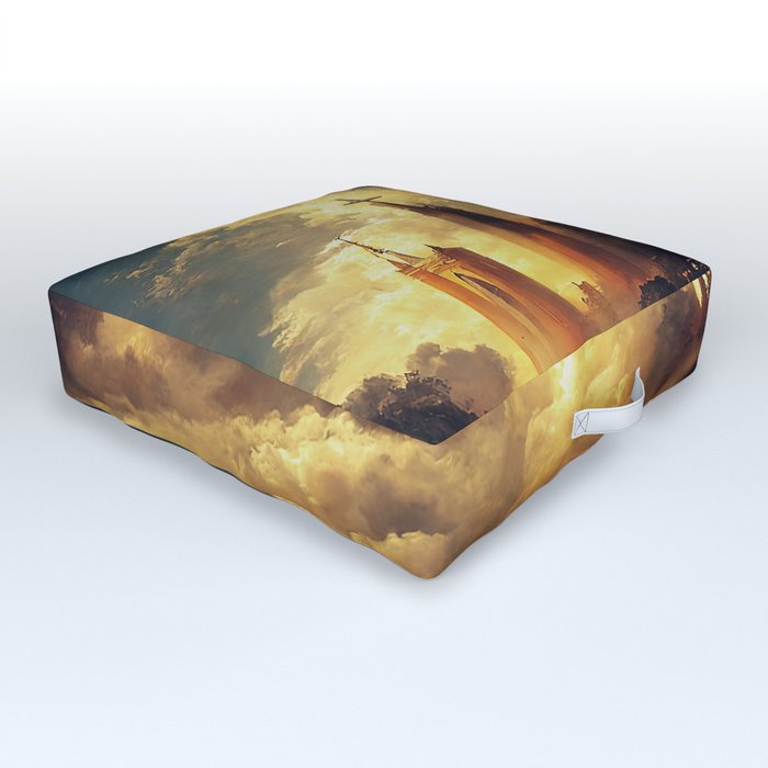 City of Heaven Outdoor Floor Cushion