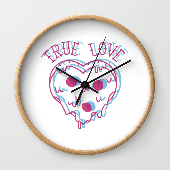 TRUE LOVE Wall Clock