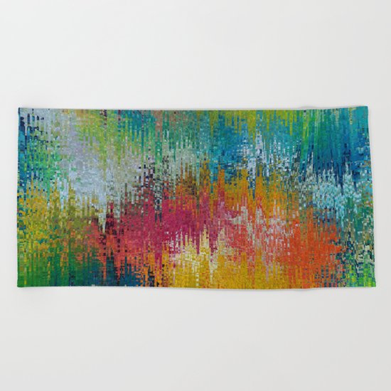 Abstract 192 Beach Towel