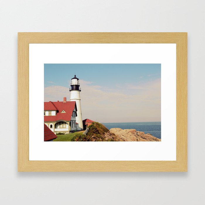 The Lighthouse Framed Art Print