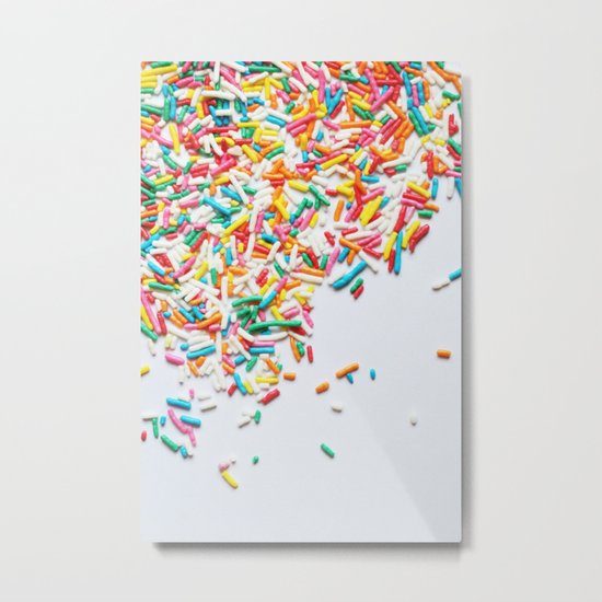 Sprinkles Party II Metal Print