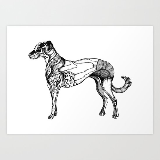 Dog Art Print