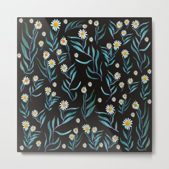 white flowers Metal Print