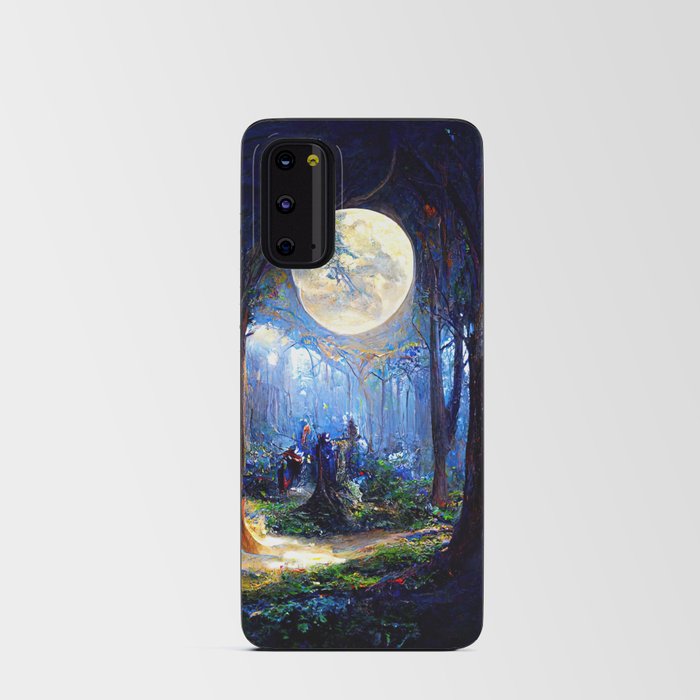 During a full moon night Android Card Case
