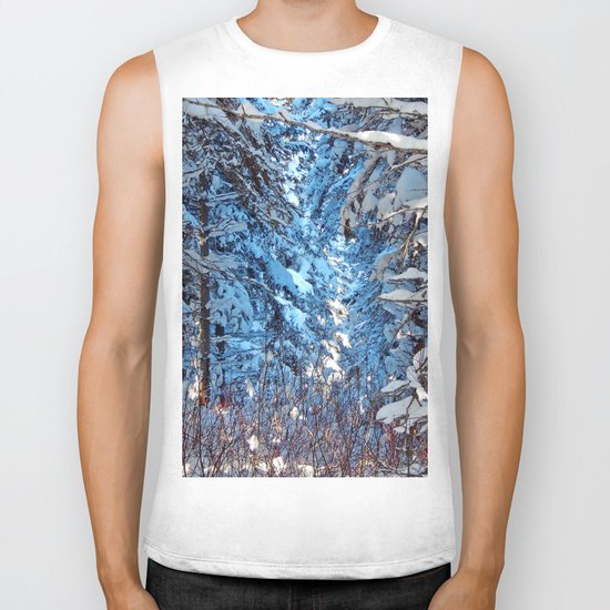 Deep into the gap Biker Tank