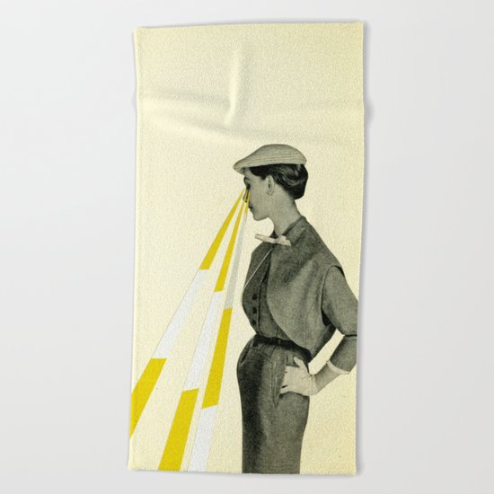 Observing Beach Towel