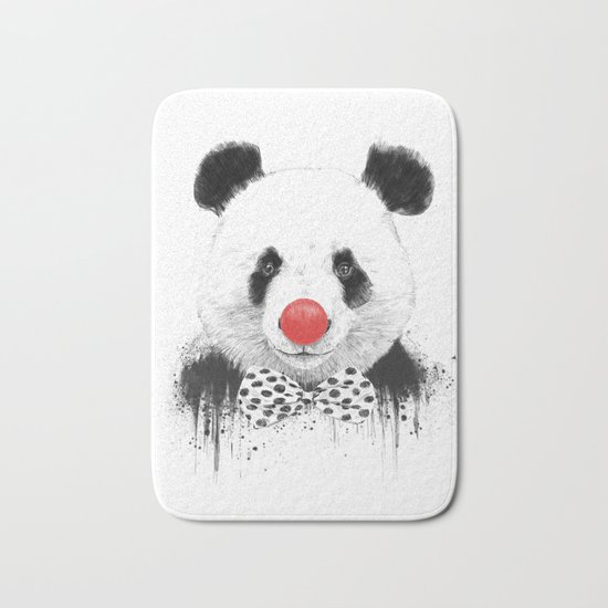 Clown panda Bath Mat