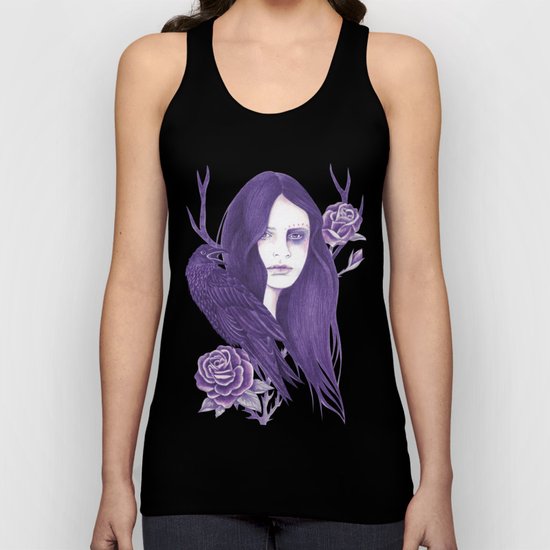Raven Unisex Tank Top