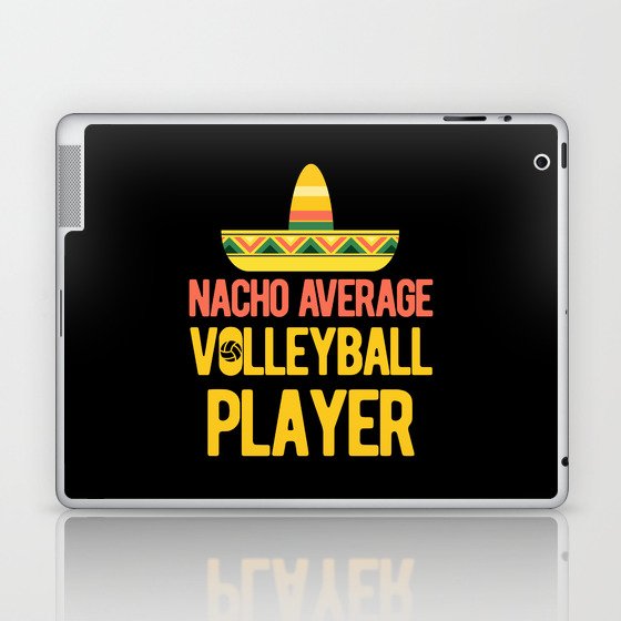 Funny Volleyball Saying Laptop & iPad Skin