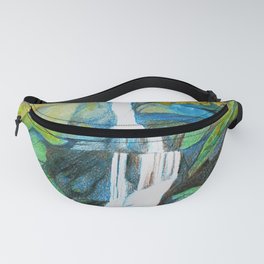 Waterfall Forest Nature Fanny Pack