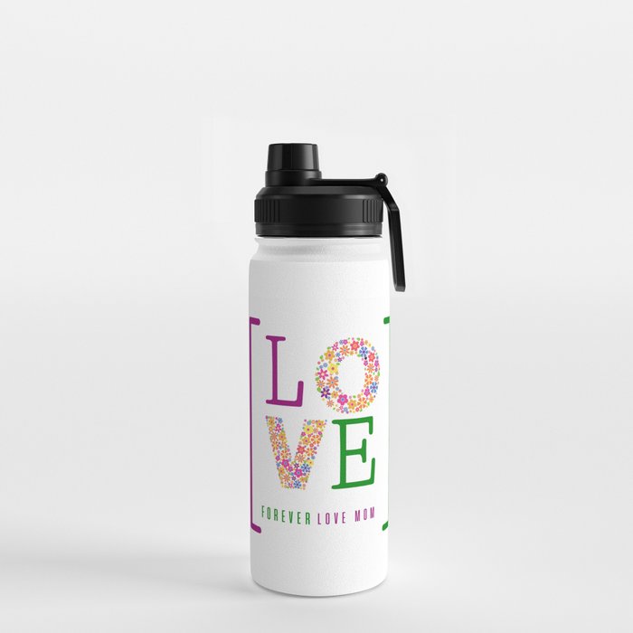 love you mom Water Bottle