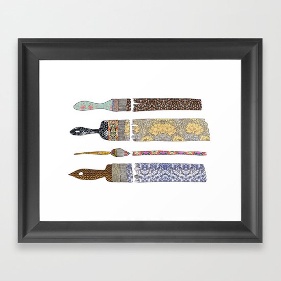 color your life Framed Art Print