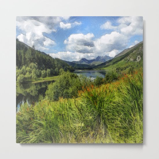 Snowdon View Metal Print