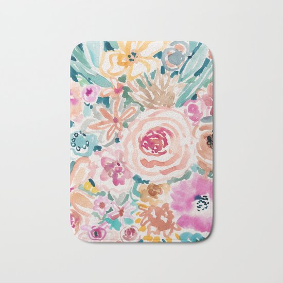 SMELLS LIKE PEACH BEACH Bath Mat