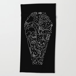 Halloween Horrors Beach Towel