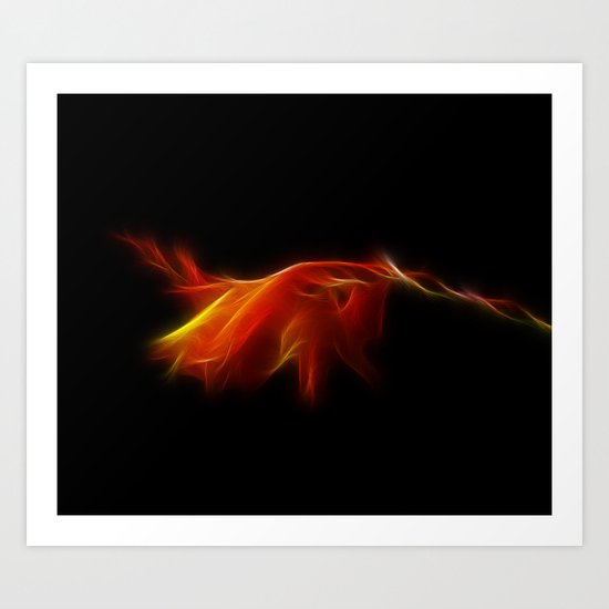 Monbretia Art Print