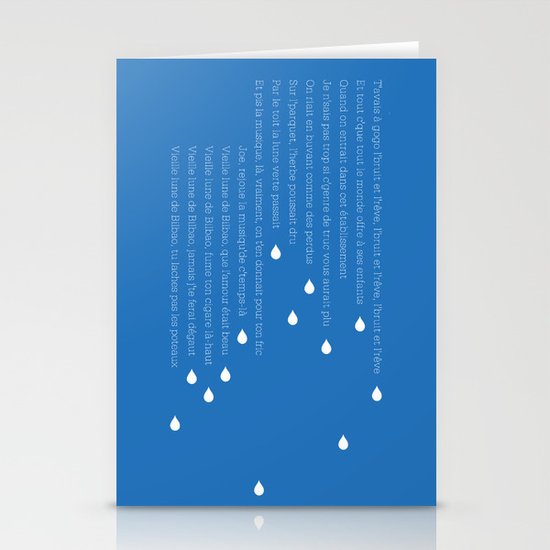 Vieille lune de Bilbao Stationery Cards