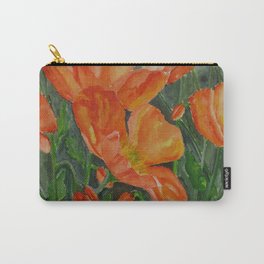 Poppy Love Carry-All Pouch