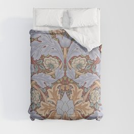 William Morris Vintage St James Palace Lilac 1881 Comforter