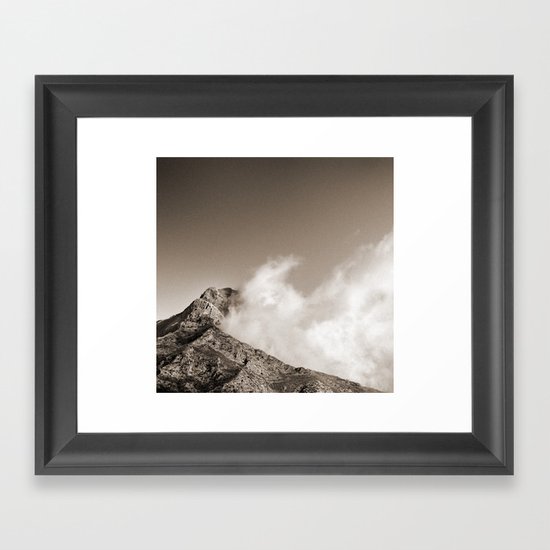 Volcanism Framed Art Print