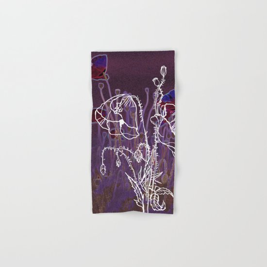 Popy variation 4th Hand & Bath Towel