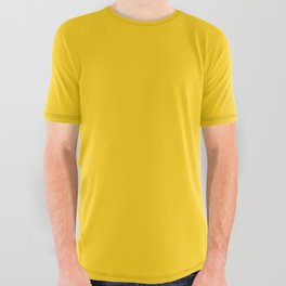 Joy Yellow All Over Graphic Tee