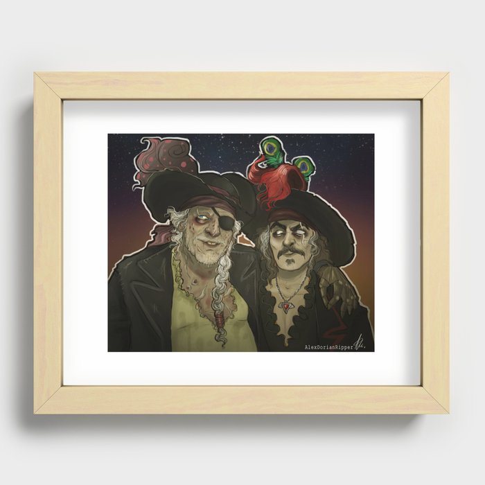 Pirates Recessed Framed Print