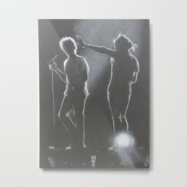 Harry Styles and Louis Tomlinson II Metal Print | Black and White, Illustration, People 