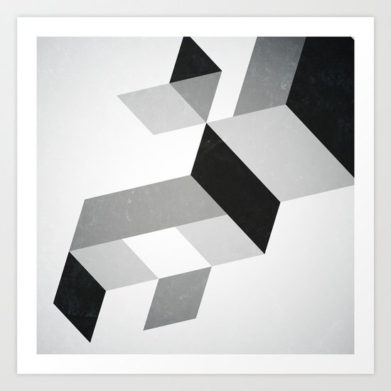 abstract_001 Art Print