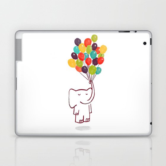 Flying Elephant Laptop & iPad Skin