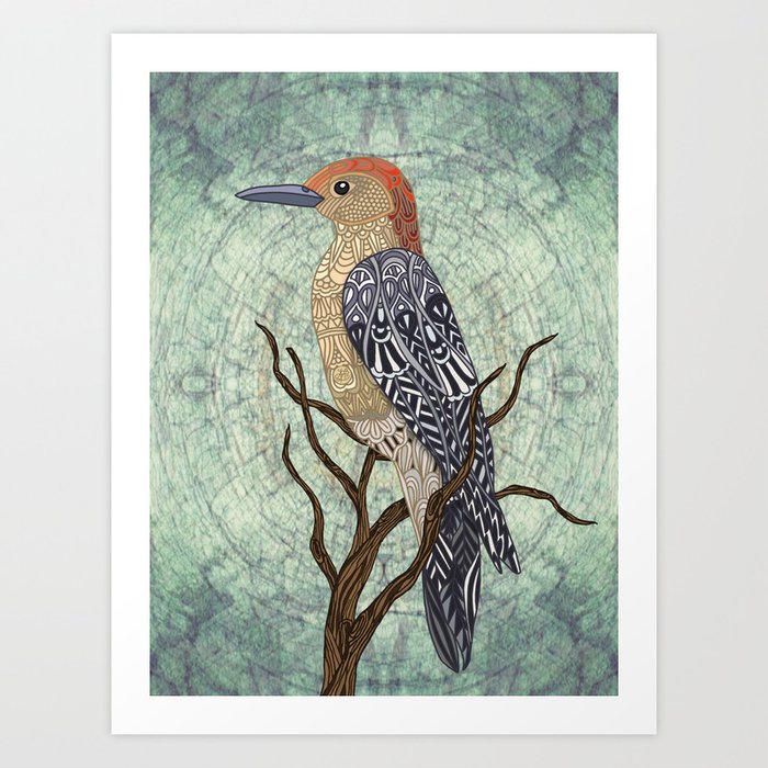 Woodpecker Art Print