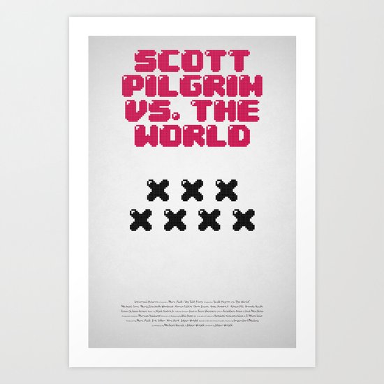 Scott Pilgrim vs. The World Art Print