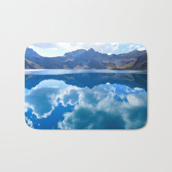 Lüner Lake, Austria Bath Mat