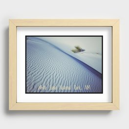 White Sand NP Recessed Framed Print