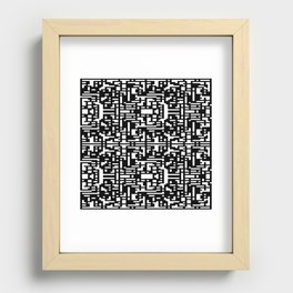 Maze Merge Recessed Framed Print