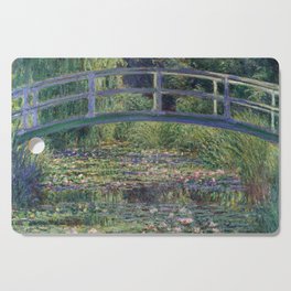 Water Lilies and the Japanese Bridge by Claude Monet Cutting Board