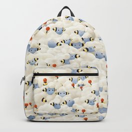 Go To Sleep Sheep Backpack | Faces, Counting, Herd, Drawing, Family, Cute, Happy, Mareep, Kids, Reapeating 