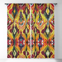 Ikat Gypsy Boho Design Blackout Curtain