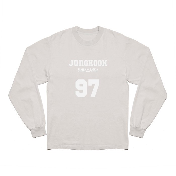 BTS - Jungkook Jersey Long Sleeve T Shirt