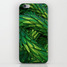 Green Metallic Dragon Skin. iPhone Skin