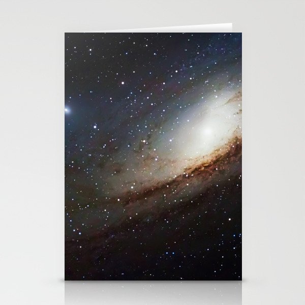 The Andromeda Galaxy, spiral galaxy in the constellation of Andromeda Messier 31 M31 Stationery Cards