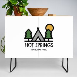Hot Springs National Park Credenza