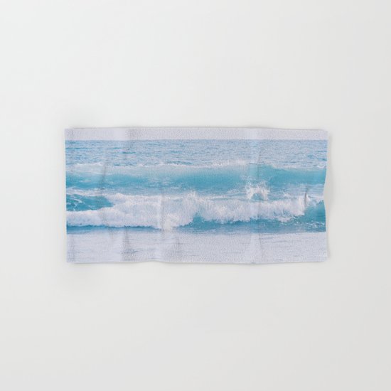 Pastel Ocean #waves Hand & Bath Towel