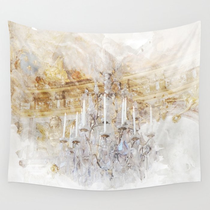 Palace Chandelier 2 Wall Tapestry