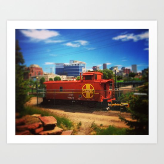 Platte Valley Trolley Art Print