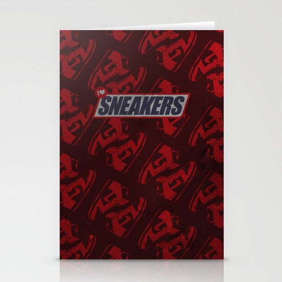 I Heart Sneakers - Dunk Edition Stationery Cards