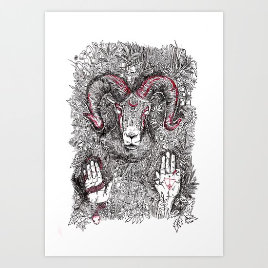 Pan Art Print