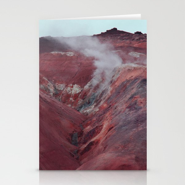 Icelandic volcano Stationery Cards